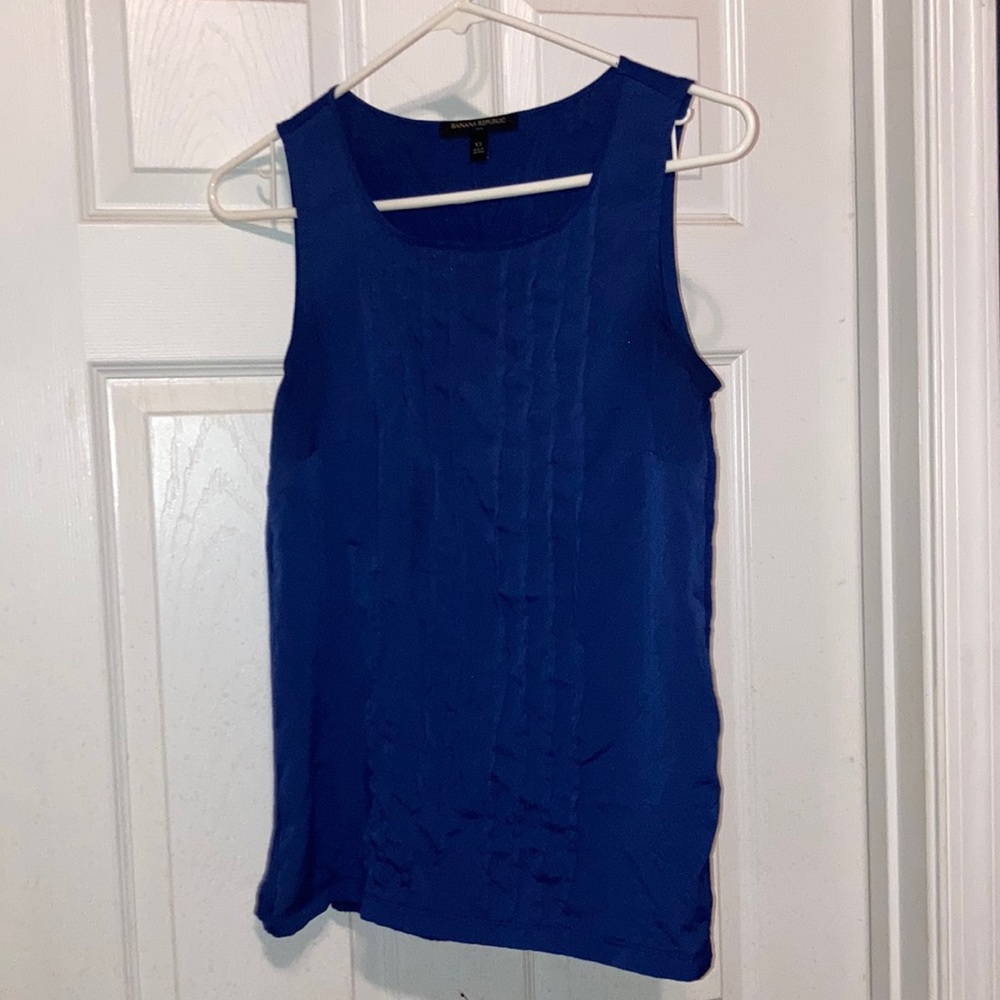 Blue banana republic tank top